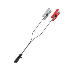 Mini charging cable with clamps