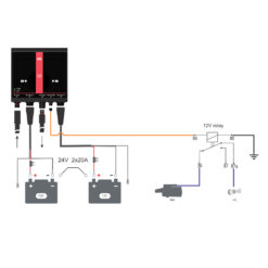 DEFA MultiCharger 20A x2 onboard battery charger charing systems