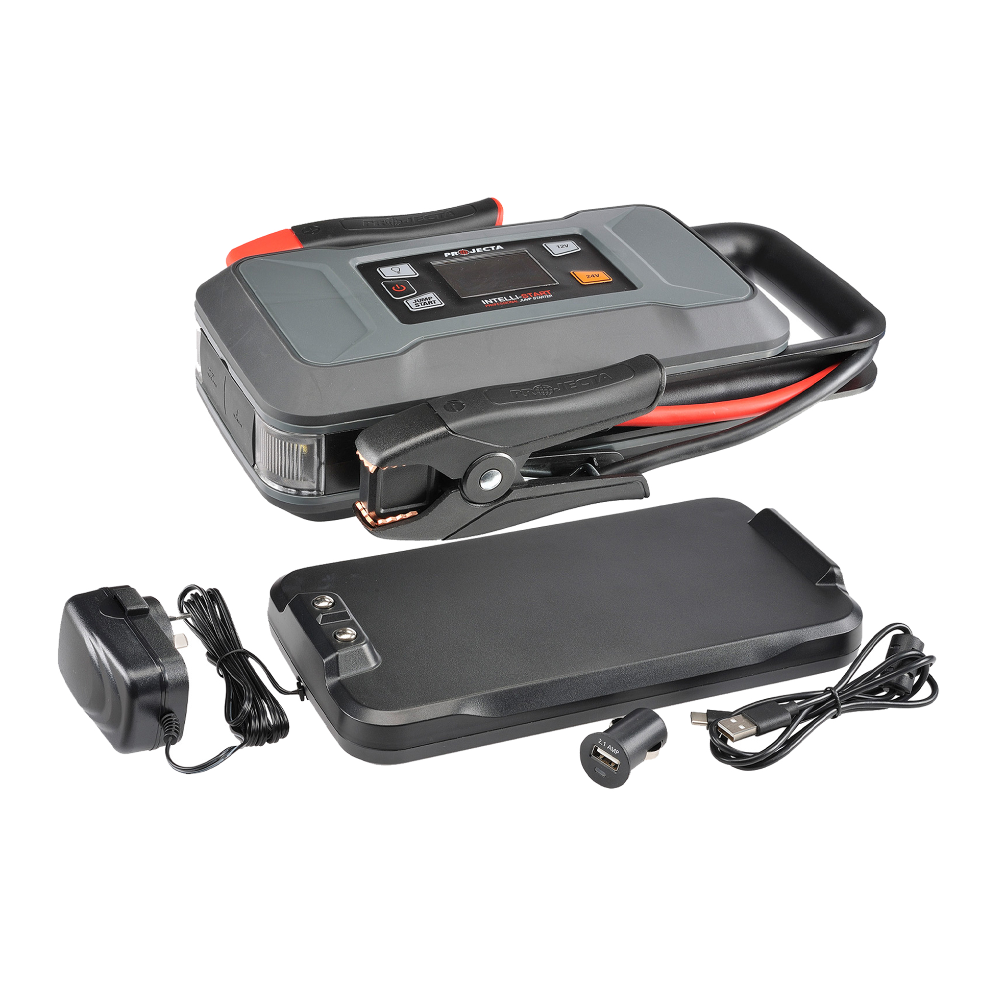 IS2000 with the docking station and connectors