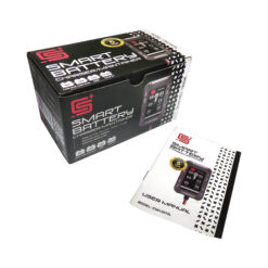 Portable black CS Battery Charger 6V 1.5A / 12V 1.5A Lead Acid, LiFePO4, 72-hour safety timer, multiple safety protections