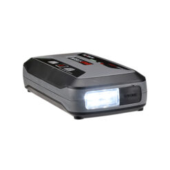IS920 emergency jump starter front view with LED light on