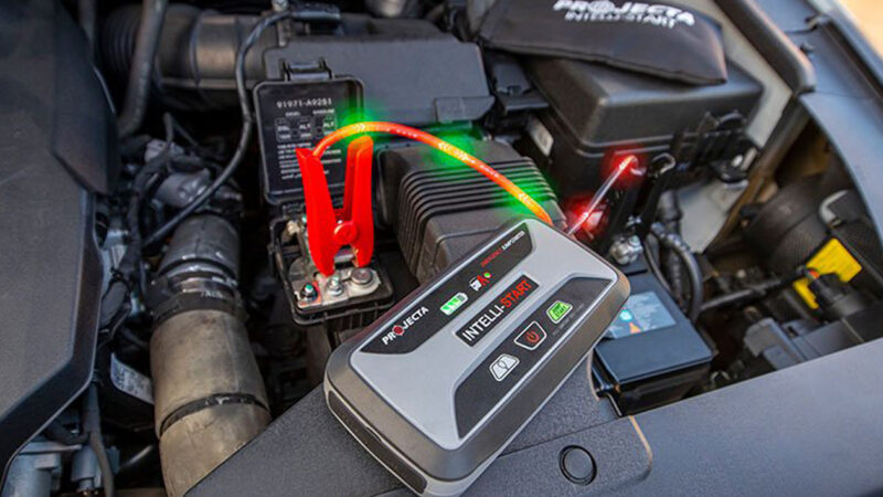 IS920 jump-starting a car indicating RRT lifestyle image