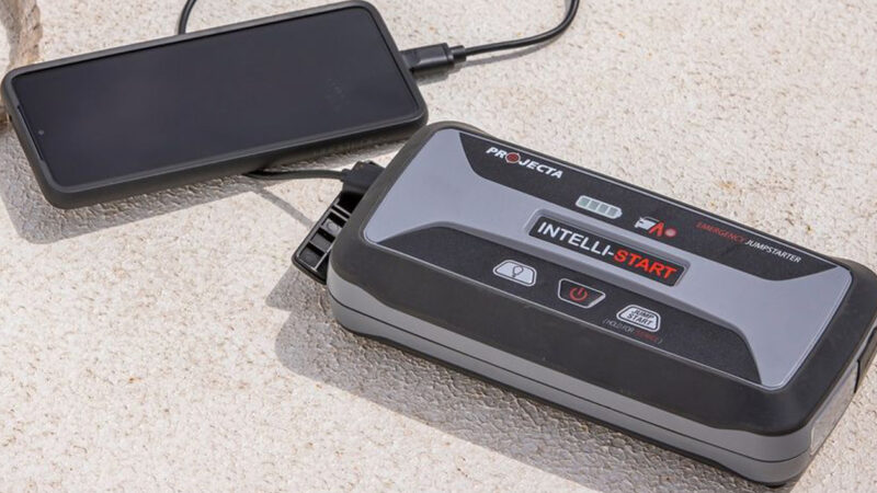 IS920 jump starter in power bank mode lifestyle image