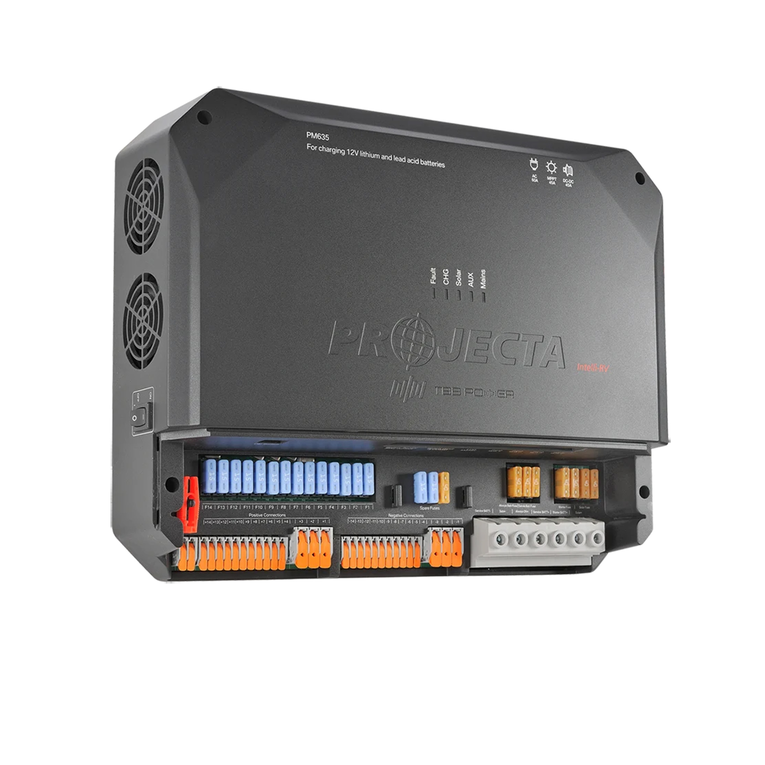 Projecta 12V 60A System, 35A Power Supply, 45A MPPT with 7” Display - Image 5